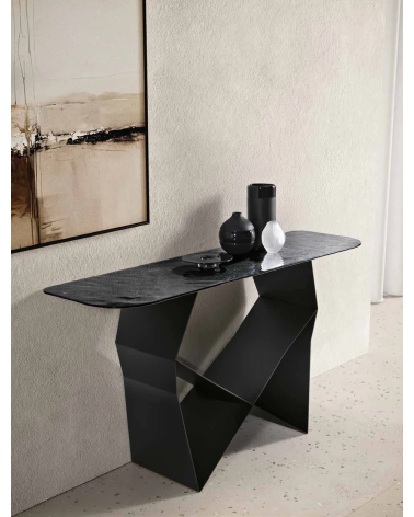 Consolle “Delfi” in vetro o ceramica | Capodarte Home