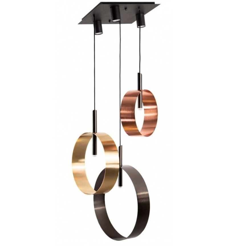 Led Loop Pendant Lamp RIFLESSI | Designer Suspension | Bhome