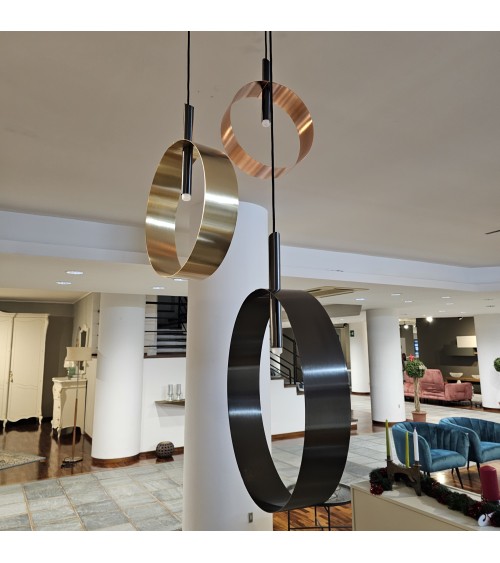 Lámpara Colgante Led Loop RIFLESSI | Suspensión de diseño | Bhome