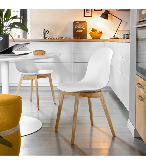 Sedia ACADEMY CB1665 CONNUBIA in Legno | BHOME