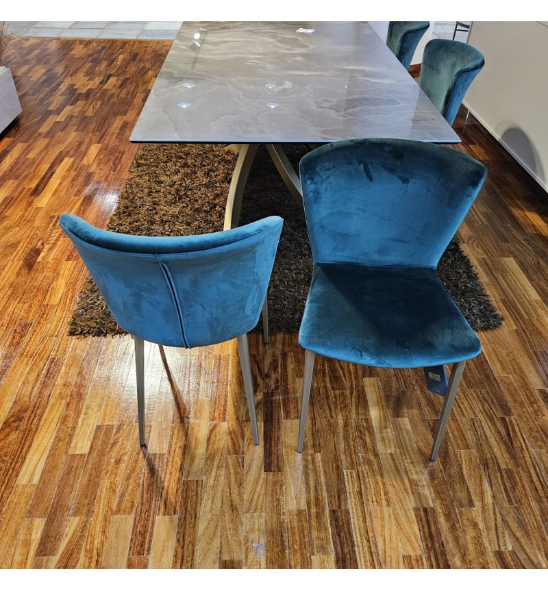 Sedia Giò RIFLESSI Champagne Perlato | Bhome by Arredi Barbàra