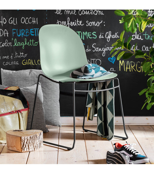 Sedia ACADEMY CB1696 CONNUBIA in Metallo | BHOME