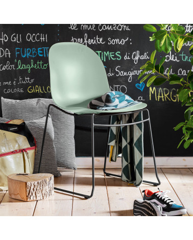 Sedia ACADEMY CB1696 CONNUBIA in Metallo | BHOME