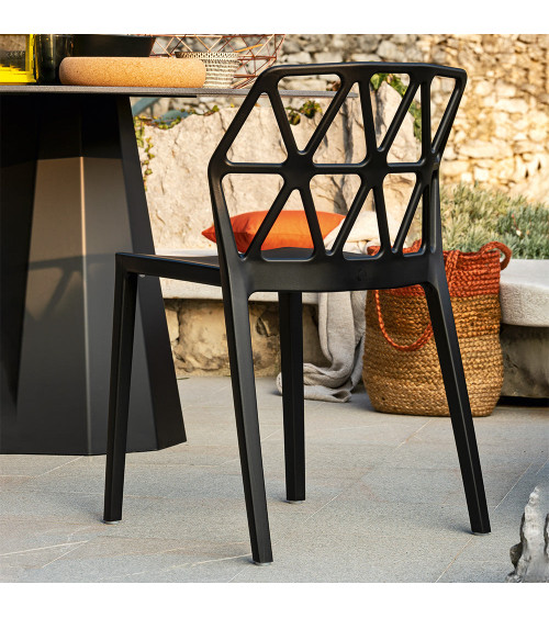 Sedia ALCHEMIA CB1056 CONNUBIA Impilabile | BHOME