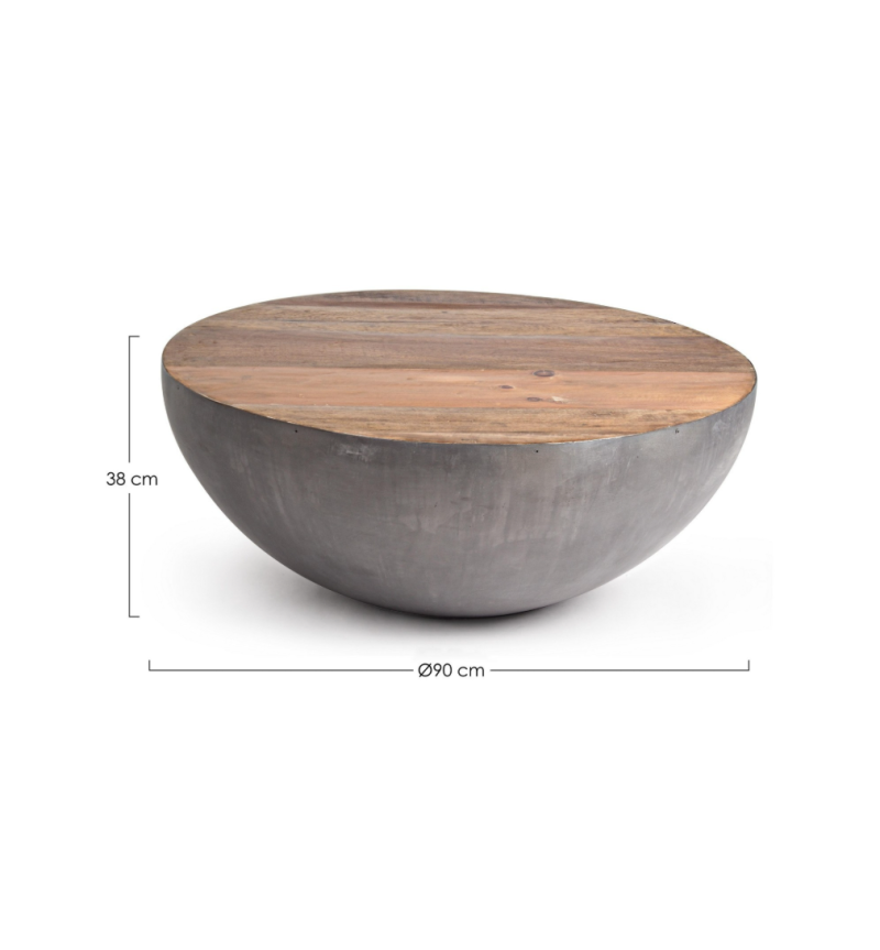 Mesa de centro Lancaster BIZZOTTO Ø90 | Bhome by Arredi Barbàra