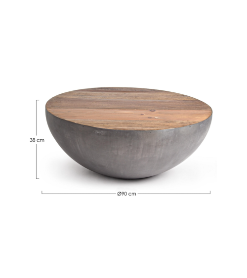 Mesa de centro Lancaster BIZZOTTO Ø90 | Bhome by Arredi Barbàra