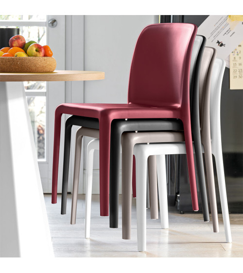 Sedia BAYO CB1983 CONNUBIA Impilabile | BHOME