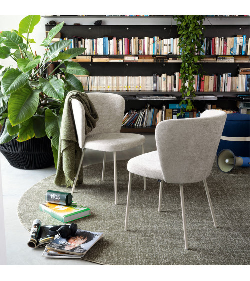 Sedia BETTY CB2334 CONNUBIA Rivestita | BHOME