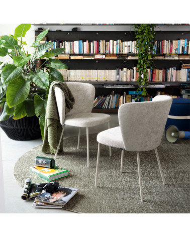 Sedia BETTY CB2334 CONNUBIA Rivestita | BHOME