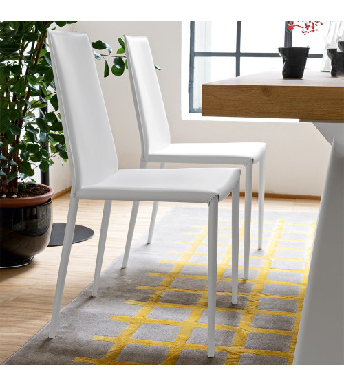 Sedia BOHEME CB1257 CONNUBIA in Cuoio | BHOME