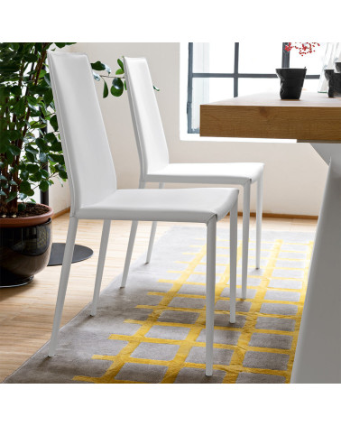 Sedia BOHEME CB1257 CONNUBIA in Cuoio | BHOME