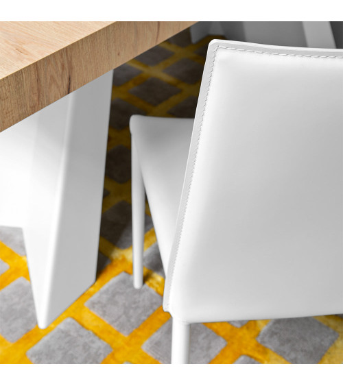 Sedia BOHEME CB1257 CONNUBIA in Cuoio | BHOME