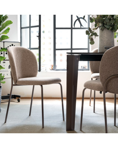 Sedia COZY MID CB2308 CONNUBIA Rivestita | BHOME