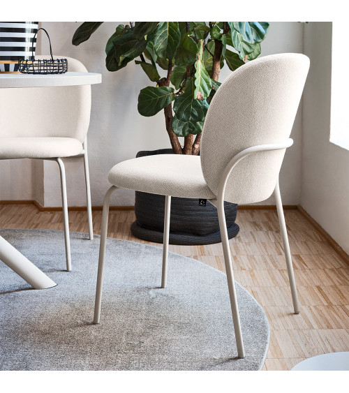 Sedia COZY MID CB2308 CONNUBIA Rivestita | BHOME