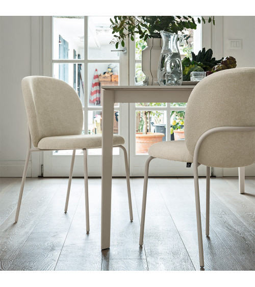 Sedia COZY MID CB2308 CONNUBIA Rivestita | BHOME