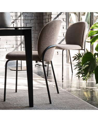 Sedia COZY MID CB2308 CONNUBIA Rivestita | BHOME