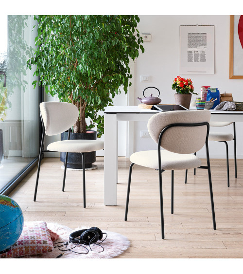 Sedia COZY CB2135 CONNUBIA Imbottita | BHOME