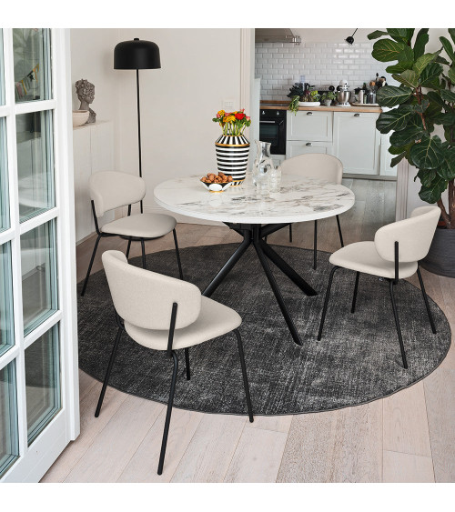 Sedia DESY CB2312 CONNUBIA Rivestita | BHOME