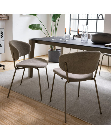 Sedia DESY CB2312 CONNUBIA Rivestita | BHOME