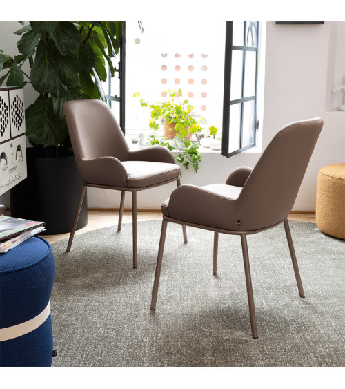 Sedia FLAIR CB2357 CONNUBIA Imbottita | BHOME
