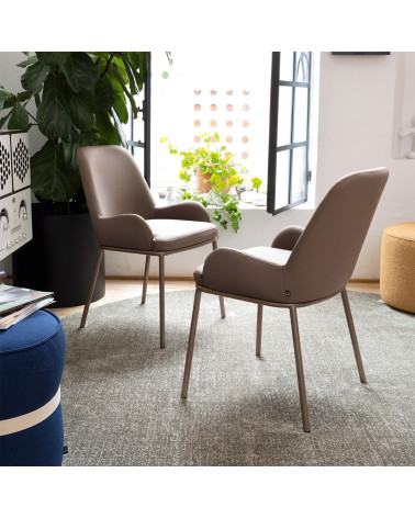 Sedia FLAIR CB2357 CONNUBIA Imbottita | BHOME