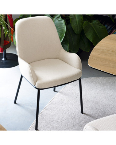 Sedia FLAIR CB2357 CONNUBIA Imbottita | BHOME