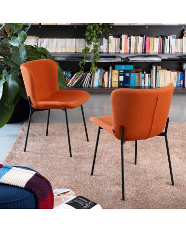 Sedia FORMA CB2354 CONNUBIA Imbottita | BHOME
