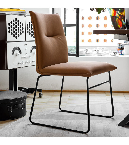 Sedia MAYA CB1913 CONNUBIA in Similpelle | BHOME