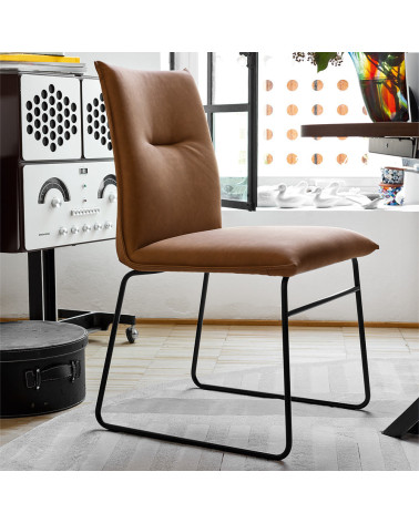 Sedia MAYA CB1913 CONNUBIA in Similpelle | BHOME
