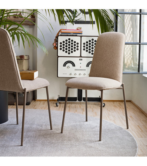 Sedia RILEY CB2157 CONNUBIA Schienale Alto | BHOME