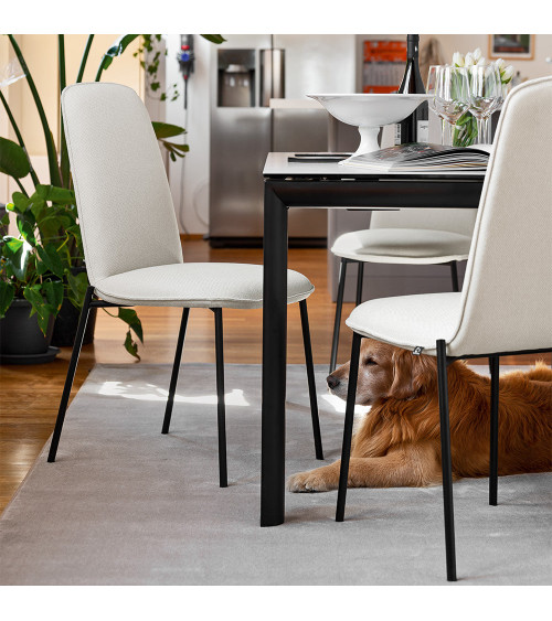 Sedia RILEY CB2157 CONNUBIA Schienale Alto | BHOME