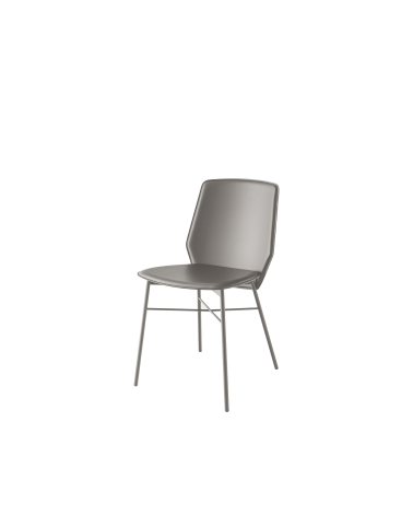 Sedia SIBILLA CB1959 CONNUBIA in Cuoio | BHOME