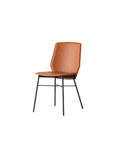 Sedia SIBILLA CB1959 CONNUBIA in Cuoio | BHOME