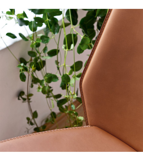 Sedia SIBILLA CB1959 CONNUBIA in Cuoio | BHOME