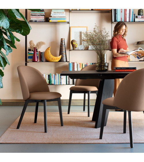 Sedia TUKA MID CB2190 CONNUBIA Imbottita | BHOME