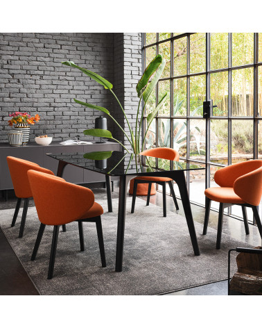 Sedia TUKA CB2117 CONNUBIA in Legno | BHOME