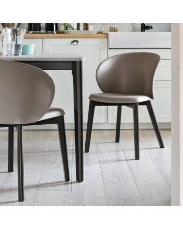 Sedia TUKA CB2117 CONNUBIA in Legno | BHOME