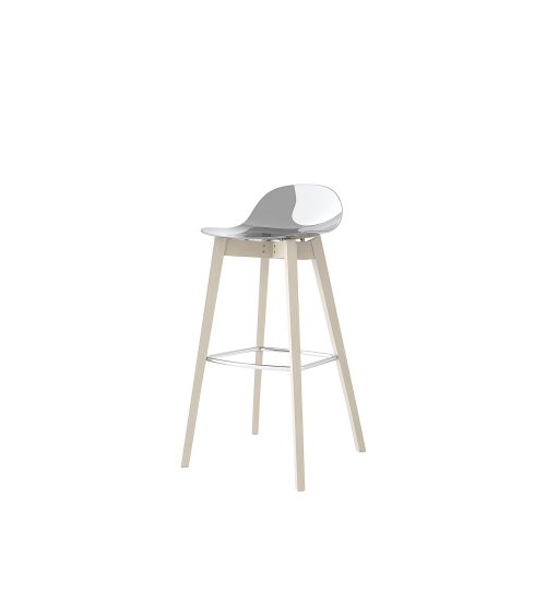 Sgabello ACADEMY TR CB2165 CONNUBIA in Legno | BHOME