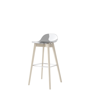 Sgabello ACADEMY TR CB2165 CONNUBIA in Legno | BHOME
