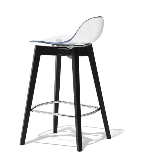 Sgabello ACADEMY TR CB2165 CONNUBIA in Legno | BHOME