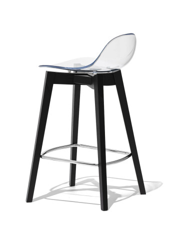 Sgabello ACADEMY TR CB2165 CONNUBIA in Legno | BHOME