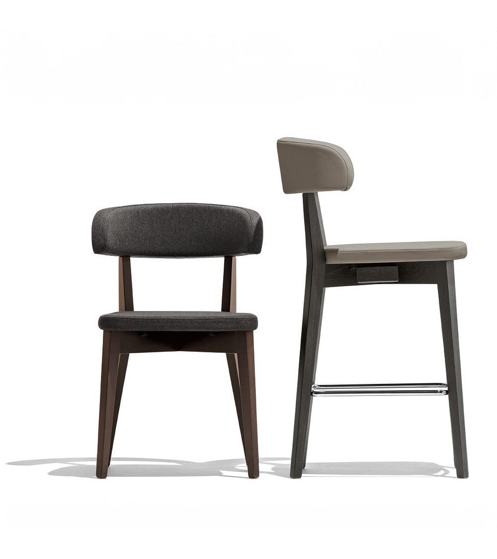 Sgabello SIREN CB1542 CONNUBIA in Legno | BHOME