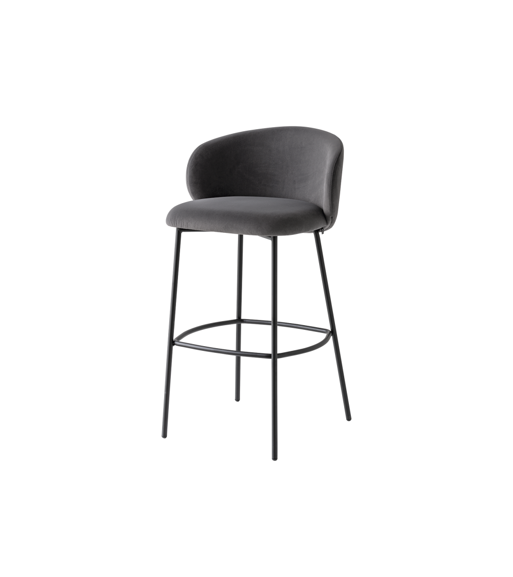 Sgabello TUKA CB1995 CONNUBIA Imbottito | BHOME