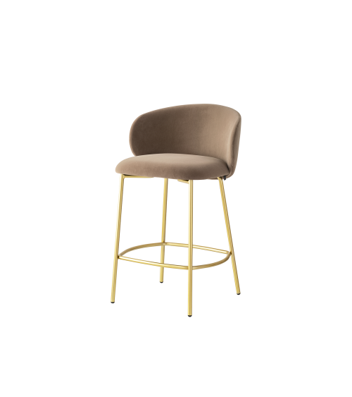 Sgabello TUKA CB1995 CONNUBIA Imbottito | BHOME