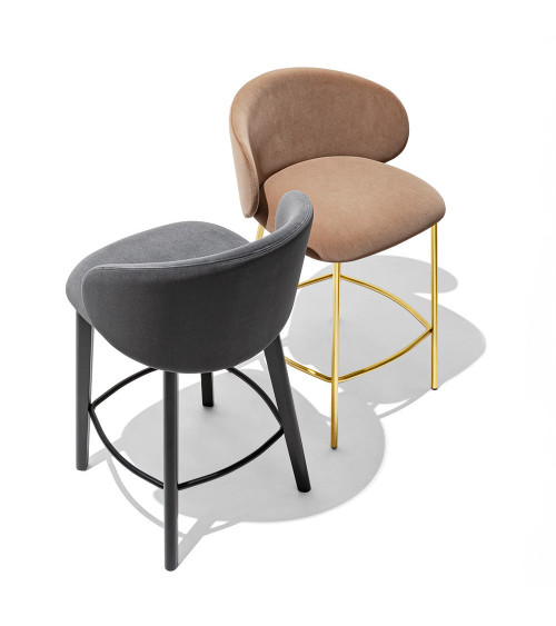 Sgabello TUKA CB1997 CONNUBIA in Legno | BHOME
