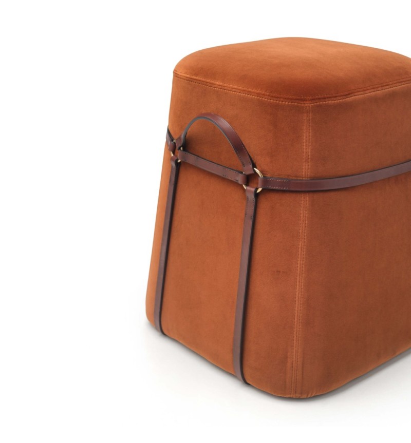 Pouf “La Selleria” – Arte Brotto Leonardo Design