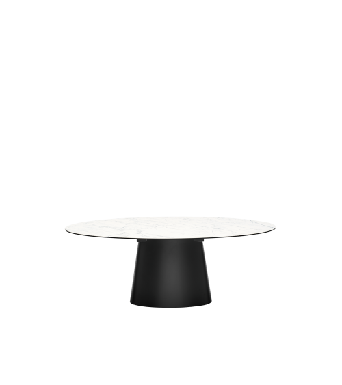 Tavolo ELLISSE CB4858 CONNUBIA Fisso e Allungabile | BHOME