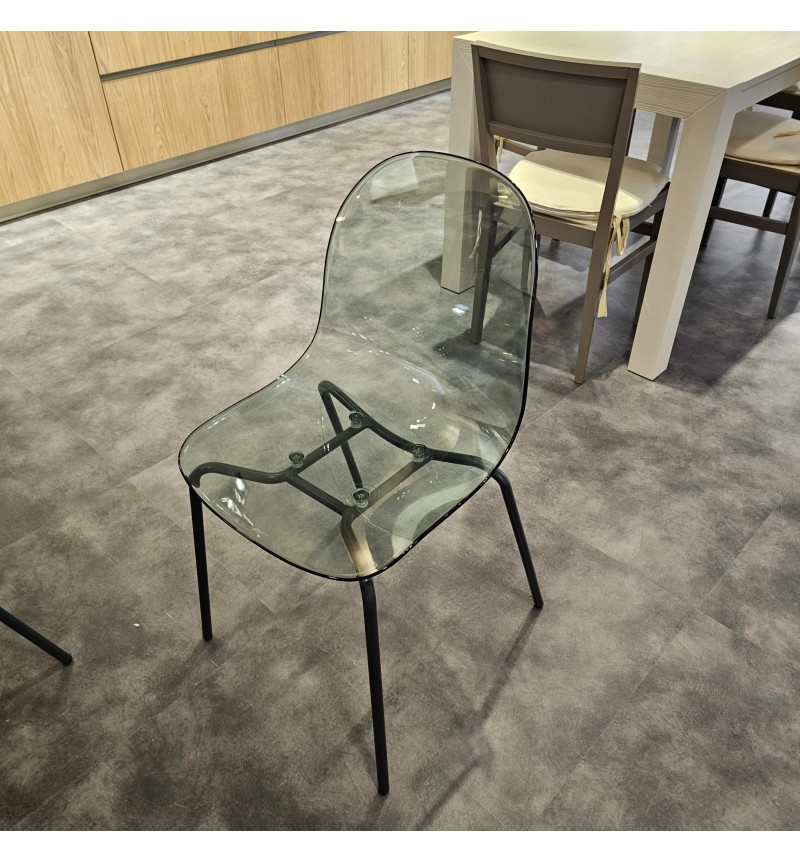 Sedia Academy CONNUBIA Trasparente | Bhome by Arredi Barbàra