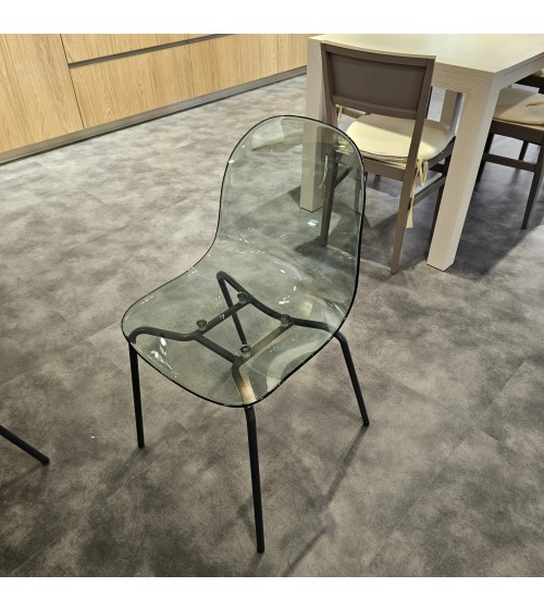 Sedia Academy CONNUBIA Trasparente | Bhome by Arredi Barbàra