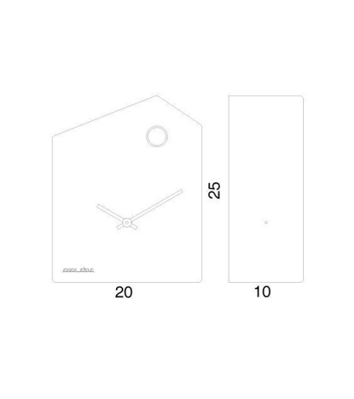 Cucu_Chic clock PROGETTI | BHOME by Arredi Barbàra